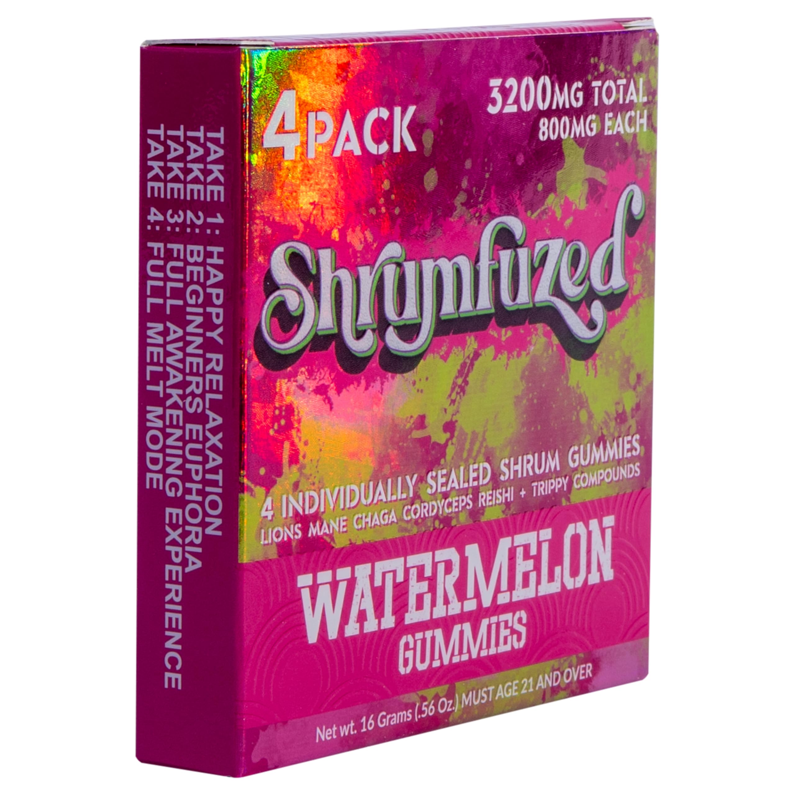 Amazon.com: Shrumfuzed Proprietary Nootropic Gummy 3200mg - Lion's